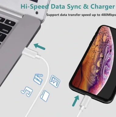 Cablu de date Apple USB-C - Lightning 
